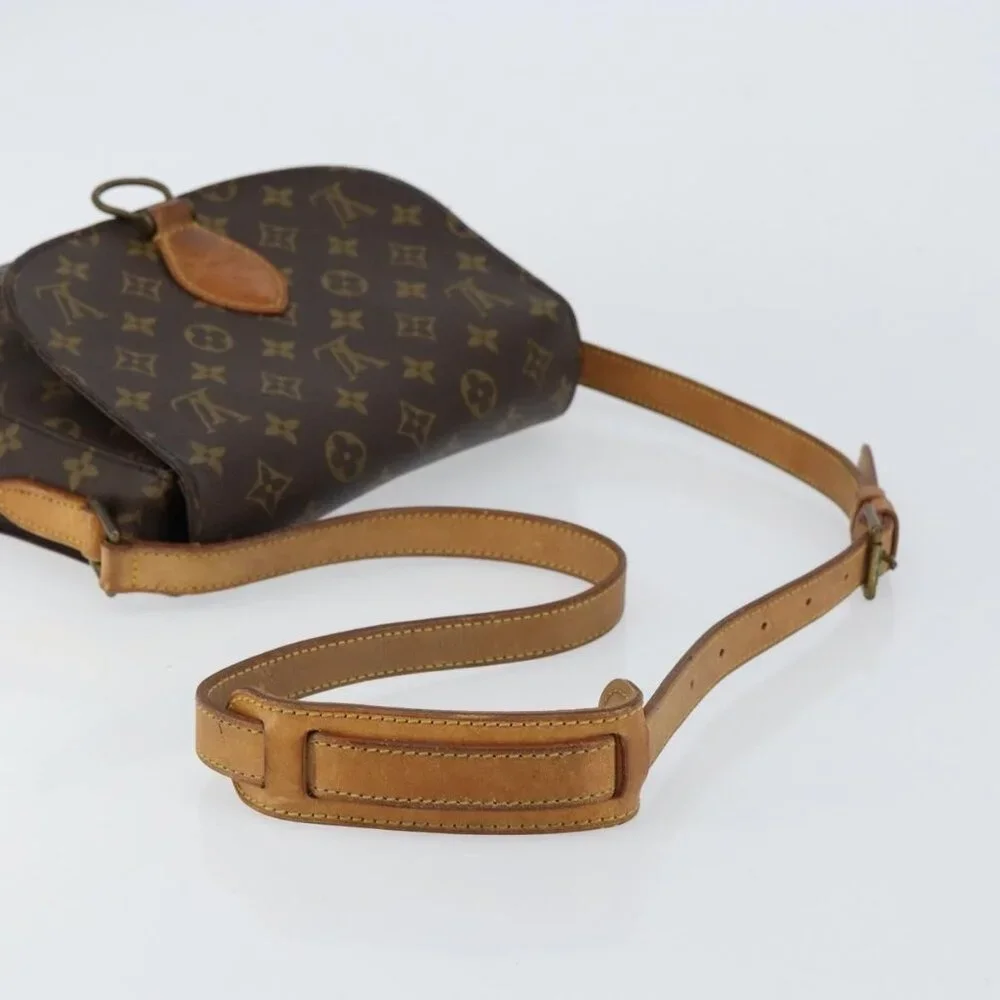 Authentic LOUIS VUITTON Monogram Saint Cloud GM Shoulder Bag M51242 LV - Picture 14 of 16